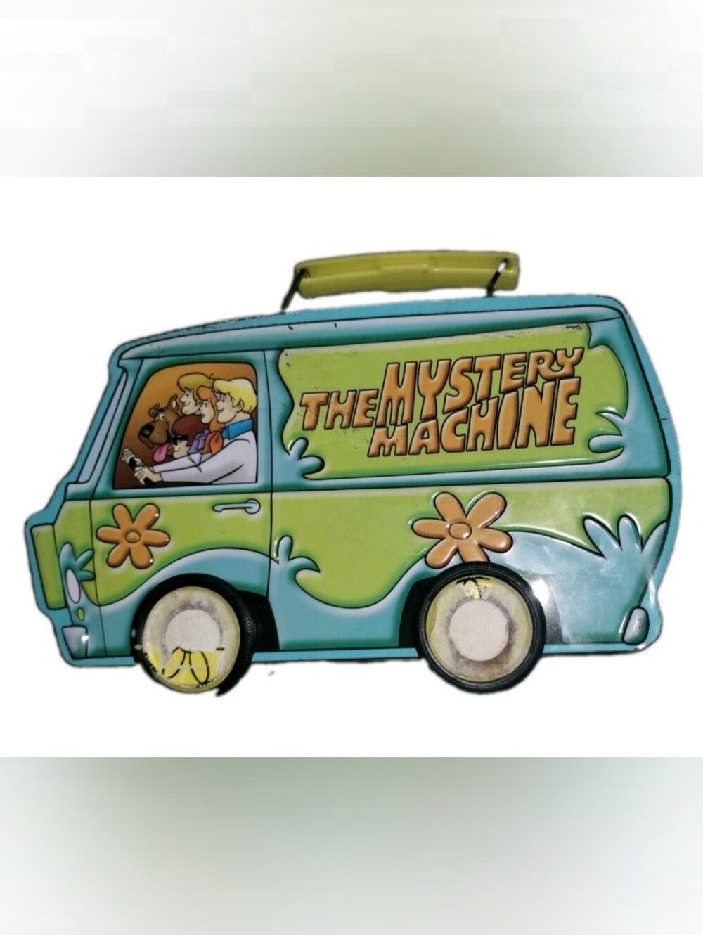 Scooby-Doo Mystery Machine Lunchbox Blue and Green - Picture 2 of 4